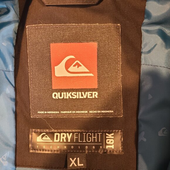 Quiksilver XL Mens Snowboard Jacket - Picture 3 of 4